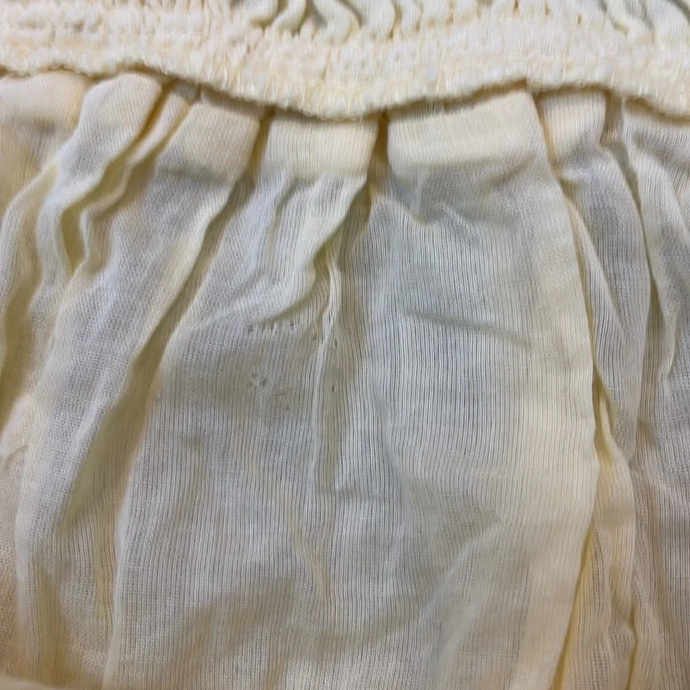 Free People Taking Sides Yellow Ruffled Mini Dress - Picture 13 of 16